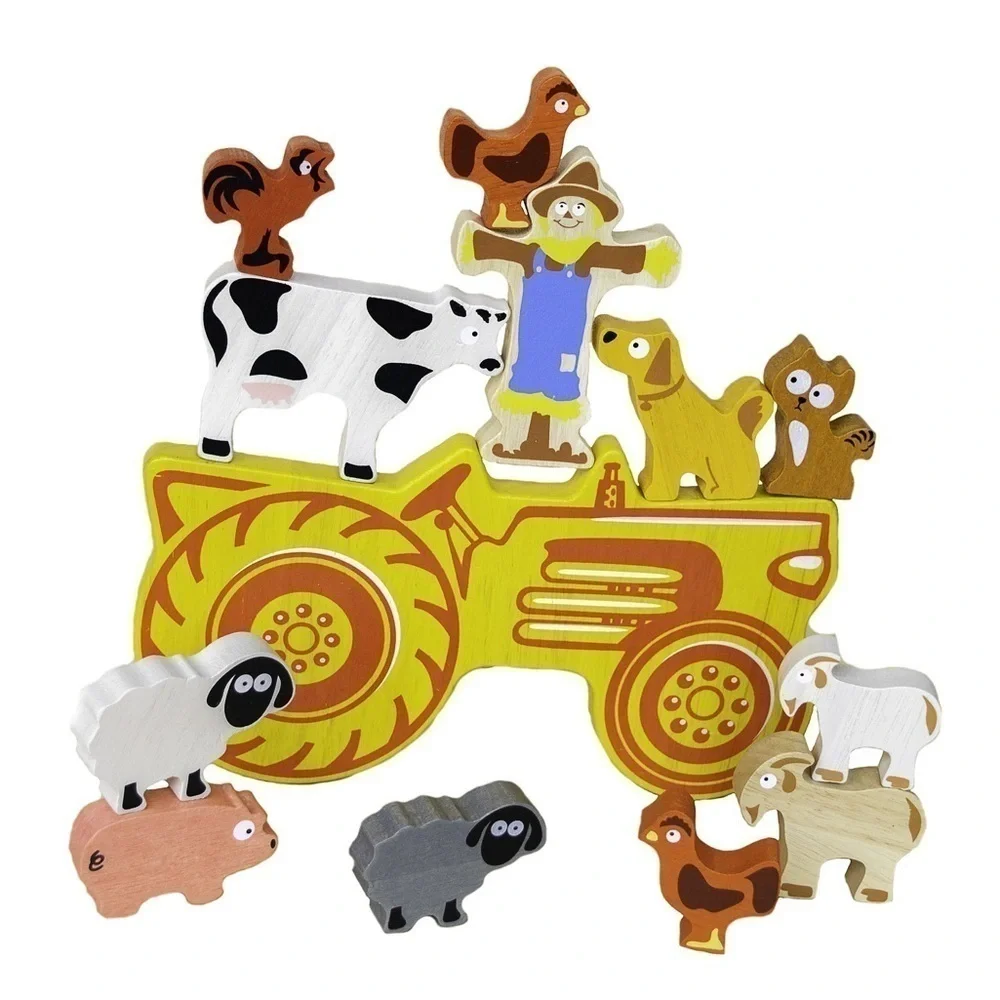 Begin Again Tractor Stacking Balancing Game & Playset​​​​ - Picture 5 of 9